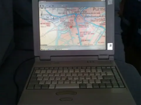Navigatie laptop