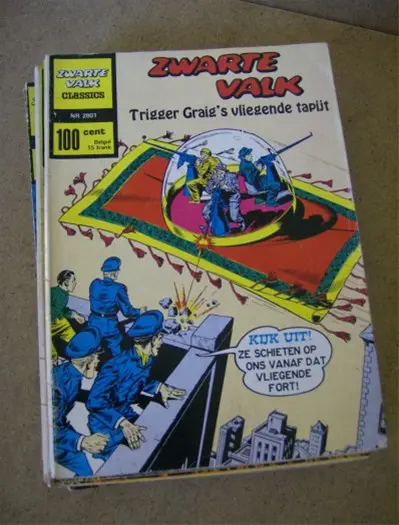 9 comics zwarte valk