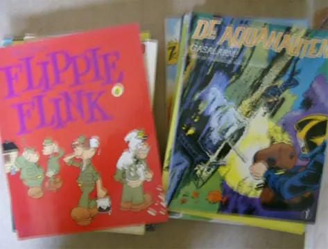 12 strips van a t/m j