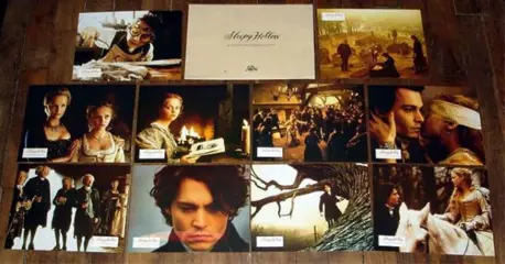 SLEEPY HOLLOW filmfotoset.