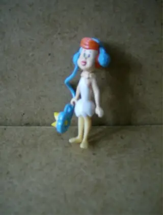 9 flintstones wilma poppetje