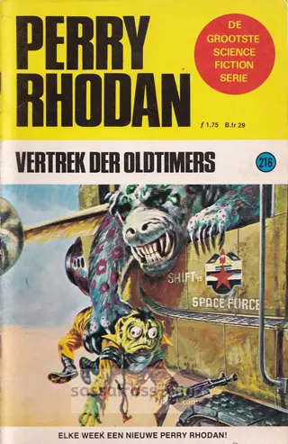 W. Voltz ~ Perry Rhodan 216: Vertrek der Oldtimers