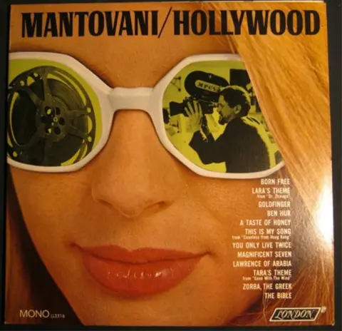LP Mantovani,1967,Hollywood,USA pers,London LL 3516, nst
