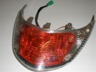 Achterlicht agility city 16" 2ehands compleet
