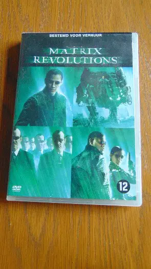 Matrix revolutions dvd