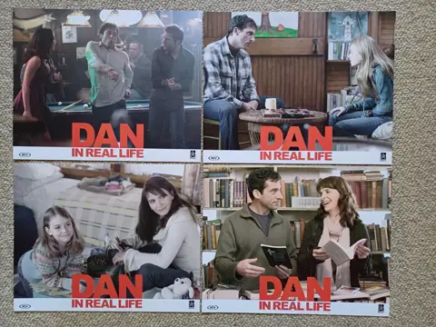 DAN IN REAL LIFE lobbycard set.