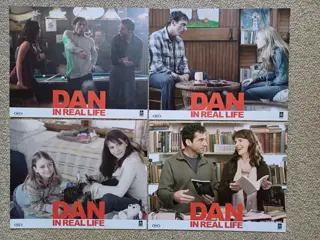 DAN IN REAL LIFE lobbycard set.