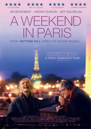 A WEEKEND IN PARIS filmposter.