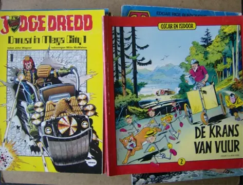 Diverse stripboeken 2 adv. 187