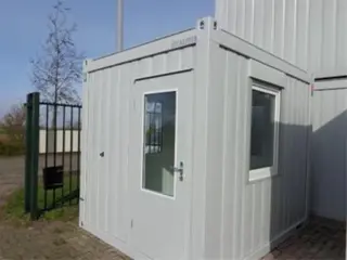 Unit 3x2.50 met 4 zijde glas