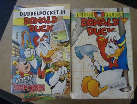 Donald duck dubbelpockets adv.283