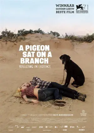 A Pigeon Sat on a Branch Reflecting on Existence filmposter.
