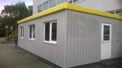 3 delig unitgebouw 6x9m