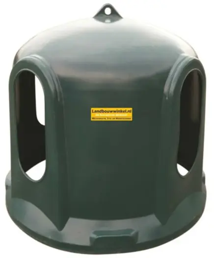 Hooihut, kunststof hooikoepel, dé slimme paarden hooiruif