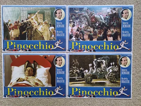 PINOCCHIO     lobbycard set**