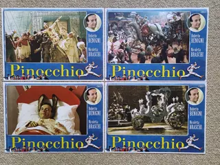 PINOCCHIO     lobbycard set**