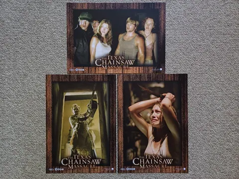 THE    TEXAS    CHAINSAW    MASSACRE     lobbycard set.
