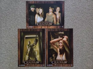 THE    TEXAS    CHAINSAW    MASSACRE     lobbycard set.