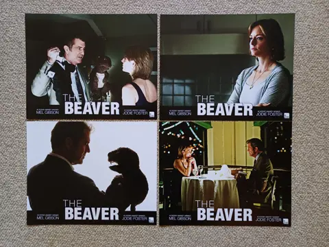 THE    BEAVER     lobbycard set.