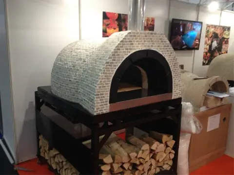 Exclusieve AMALFI AD90 pizzaoven &amp; tegeltjes