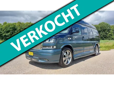 Chevrolet USA Chevy Van 2013 GMC VAN V8 5.3 AWD LPG G3 en Echte Camper kenteken !!