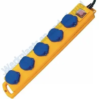 Brennenstuhl stekkerdoos 5 aansluitingen met schakelaar