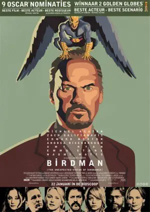 BIRDMAN filmposter.