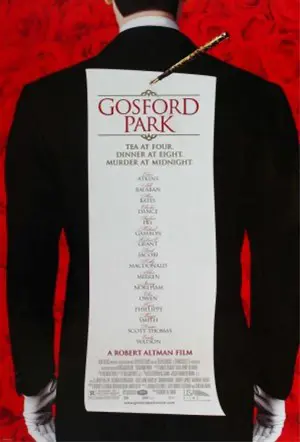 GOSFORD PARK filmposter.
