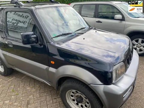 Suzuki Jimny 1.3 two-tone, zwart/grijs NU MET GROTE KORTING !!, Uitzonderlijk weinig km,LET OP NU GR