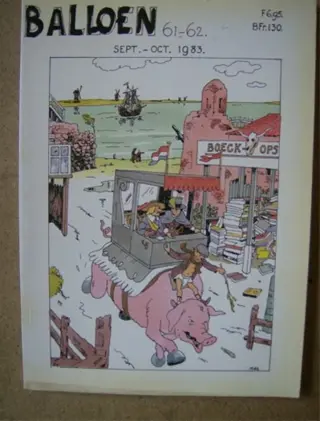 Balloen met donald duck adv. 117