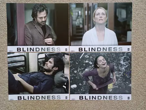 BLINDNESS lobbycard set.