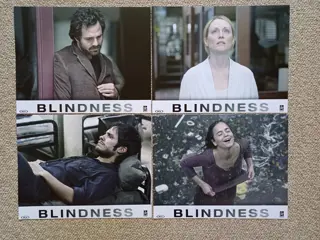 BLINDNESS lobbycard set.