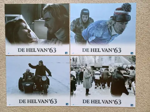 DE HEL VAN '63 lobbycard set.