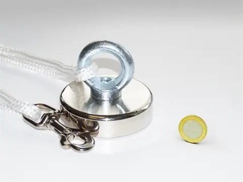 Neodymium magneet Vismagneet met een trekkracht van 175 kg