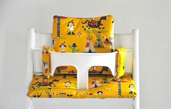 Stokke tripp trapp stoelverkleiner kussen gecoat 'Indian'