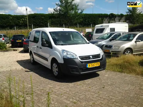 Peugeot Partner 120 1.6 BlueHDi 75 L1 Premium Zeer lux,s L/R schuifdeur Trekhaak Airco/ CV/ CRuiscon