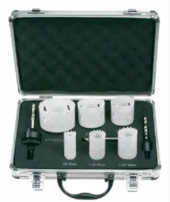 Cilinderzaagset 9-delig bimetaal