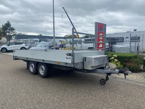 Hapert Al Plateauwagen | Koprek | Disselkist | 3-Zijdig neerklapbaar