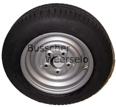 Wiel 12" Aanhanger 112*5 155/70 ET20 Compl. Nieuw Voorradig