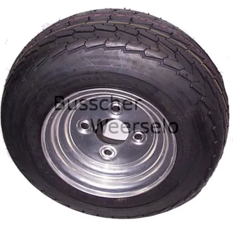 Wiel 8" Ballon Compleet 16.5*6.5 VelgET0 Aanhanger Voorradig