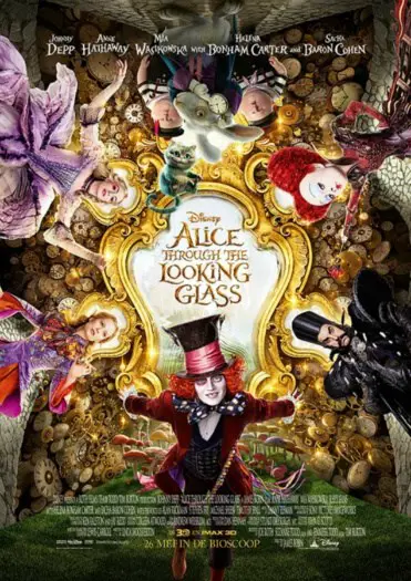 ALICE THROUGH THE LOOKING GLASS filmposter.