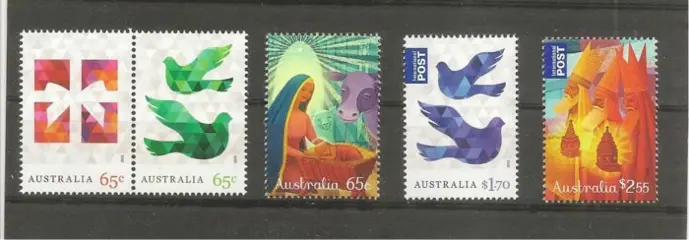 Australie Kerstzegels , 2015