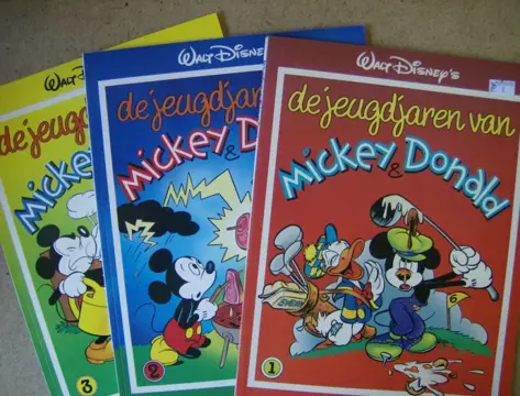 Jeugdjaren mickey en donald adv 1757