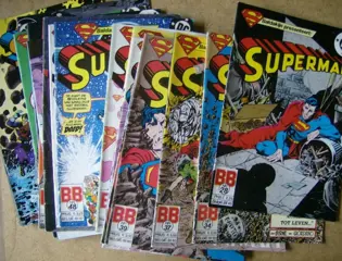 Superman baldakijn adv 1963