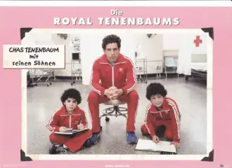 THE ROYAL TENENBAUMS lobbycard set.