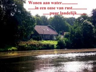 Wonen aan water, landelijk, ruim perceel