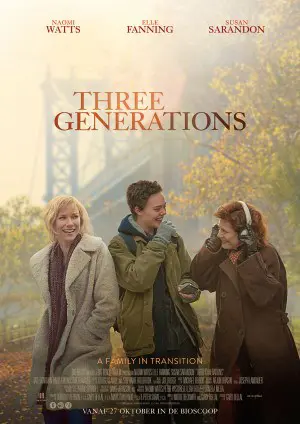 THREE GENERATIONS filmposter.