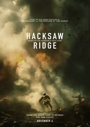 HACKSAW RIDGE filmposter.