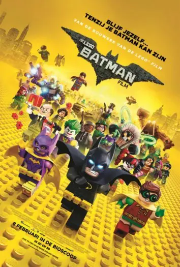 DE LEGO BATMAN FILM filmposter.