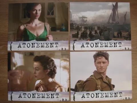 ATONEMENT lobbycard set.